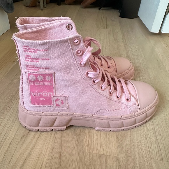 Virón Pink platform shoes - Picture 3 of 9